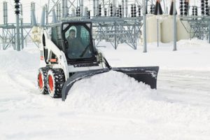 Dawson Creek Snow Removal Service With Bobcat